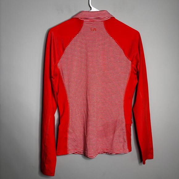 Cutter & Buck Cincinnati Bengals Super Bowl Orange Striped Quarter Zip XS - Picture 4 of 6